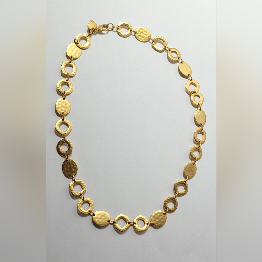 Gold-colored RLL necklace - Picture 3 of 9